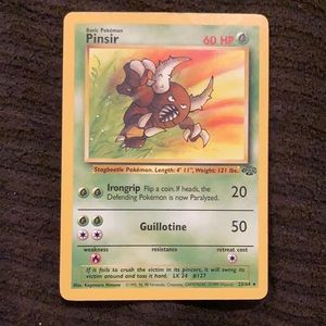 Pinsir Pokémon Card